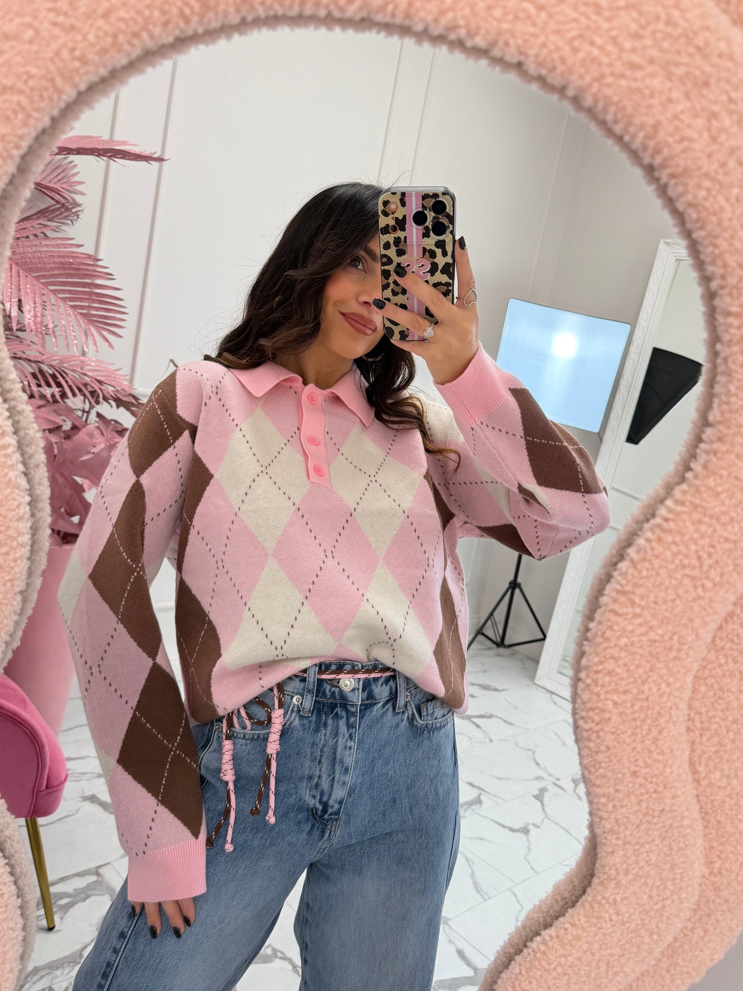 Maglioncino rombi MONIQUE