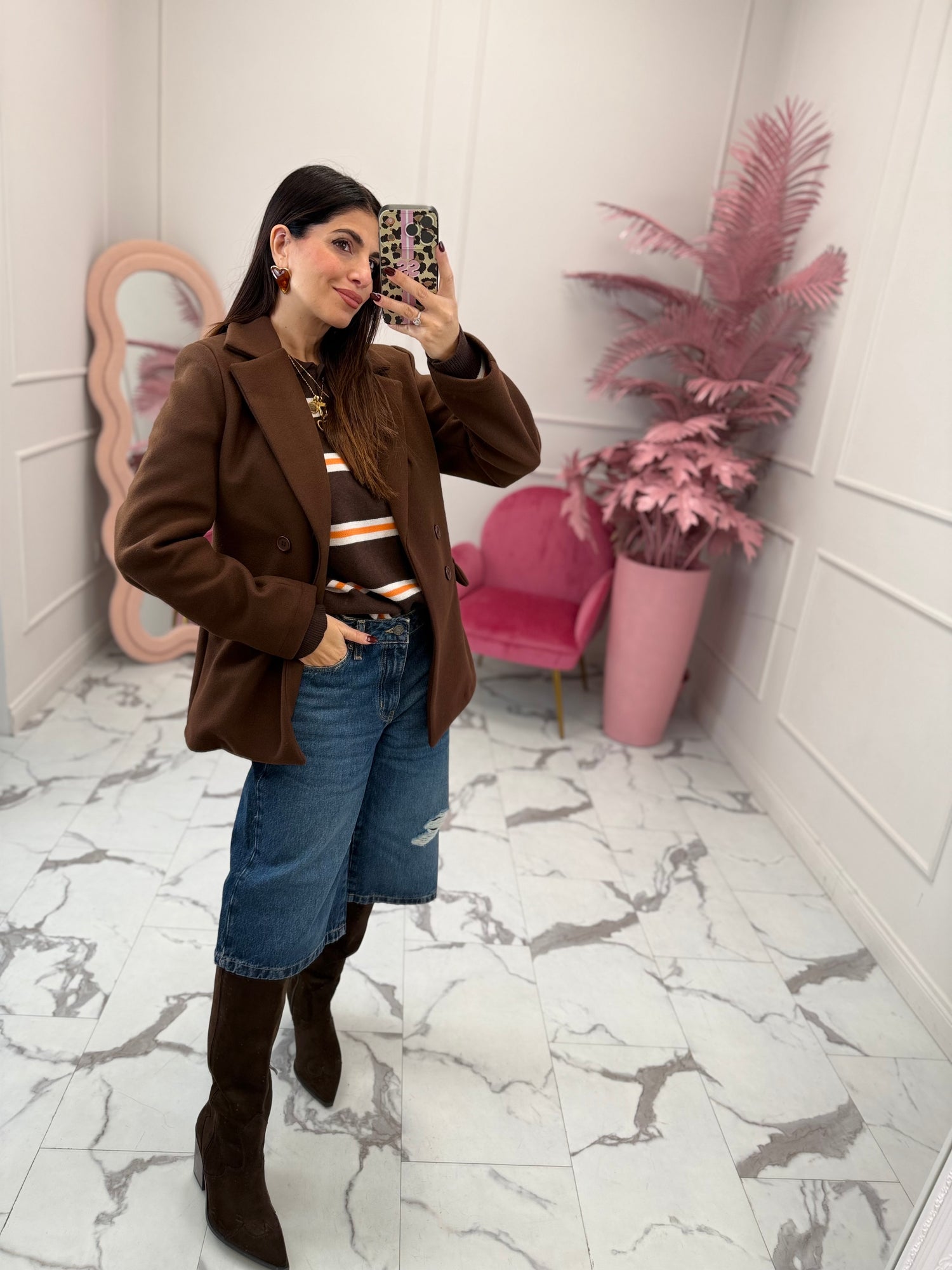 Blazer coat over LIP