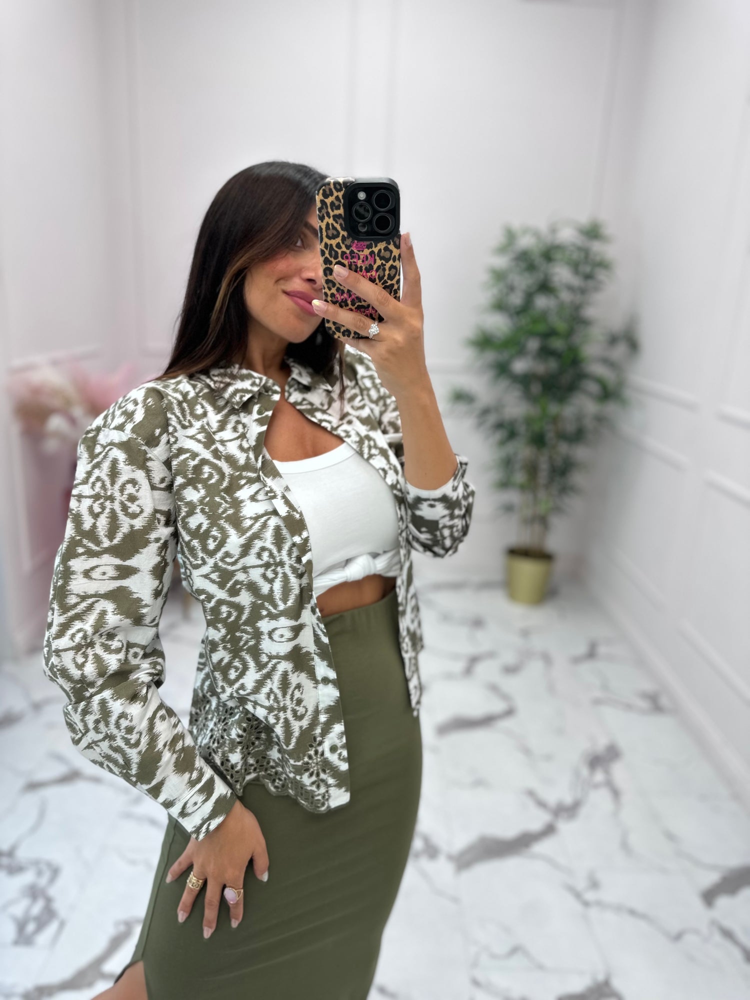 Camicia “Lou Green” ONLY