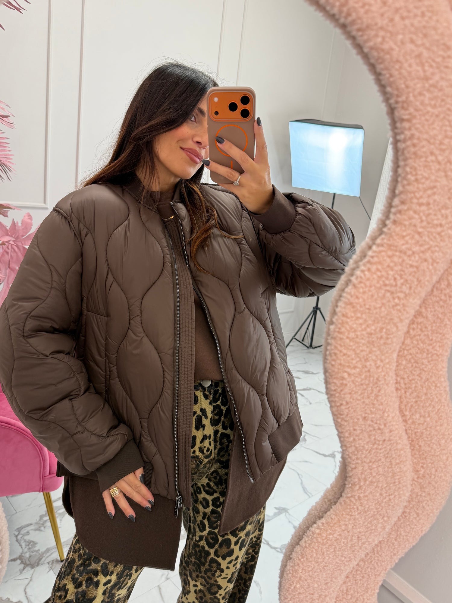 Piumino combinato VICOLO