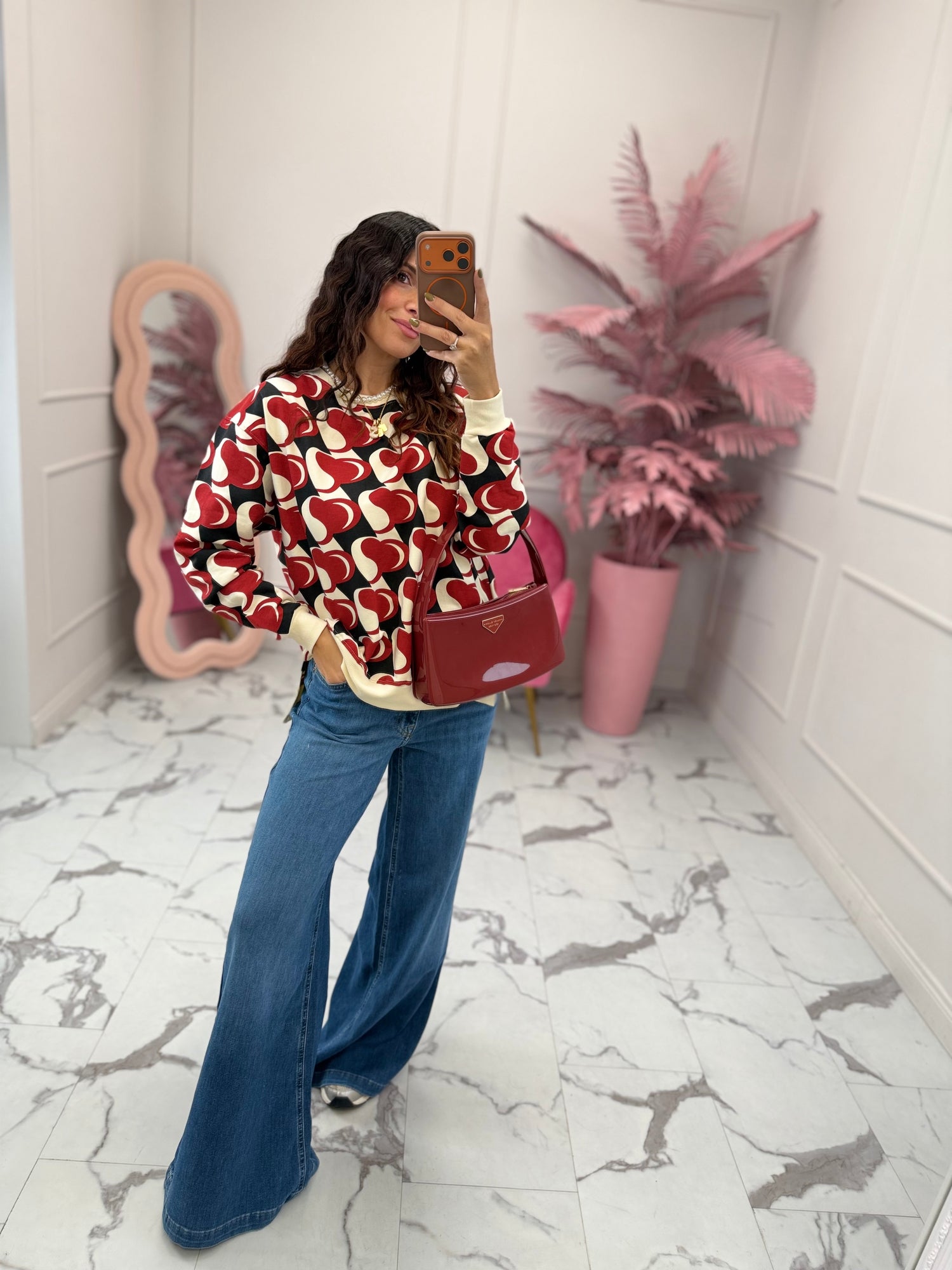 Felpa “Red Heart” COMPANIA FANTASTICA