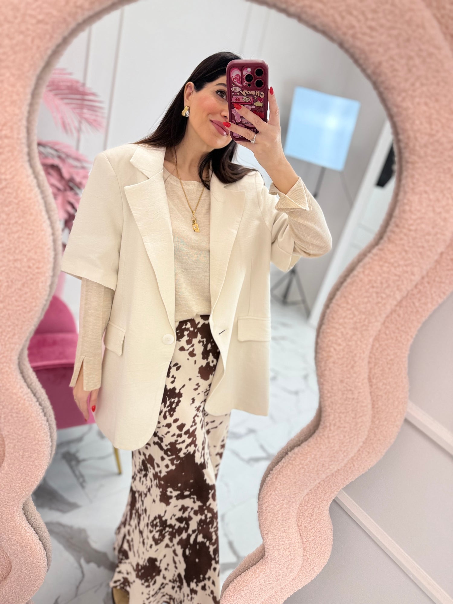 Blazer manica corta LUMINA