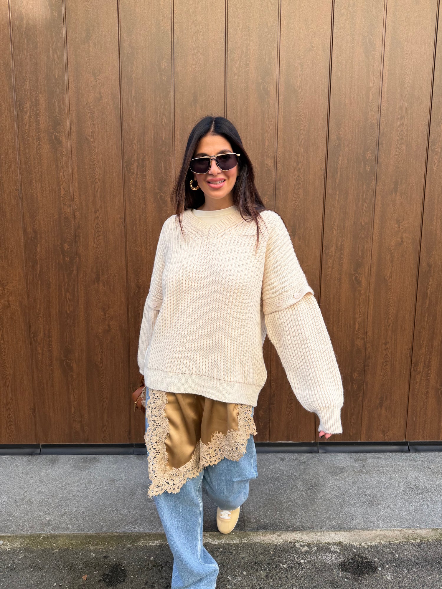 Maglione “Buttons” LUMINA