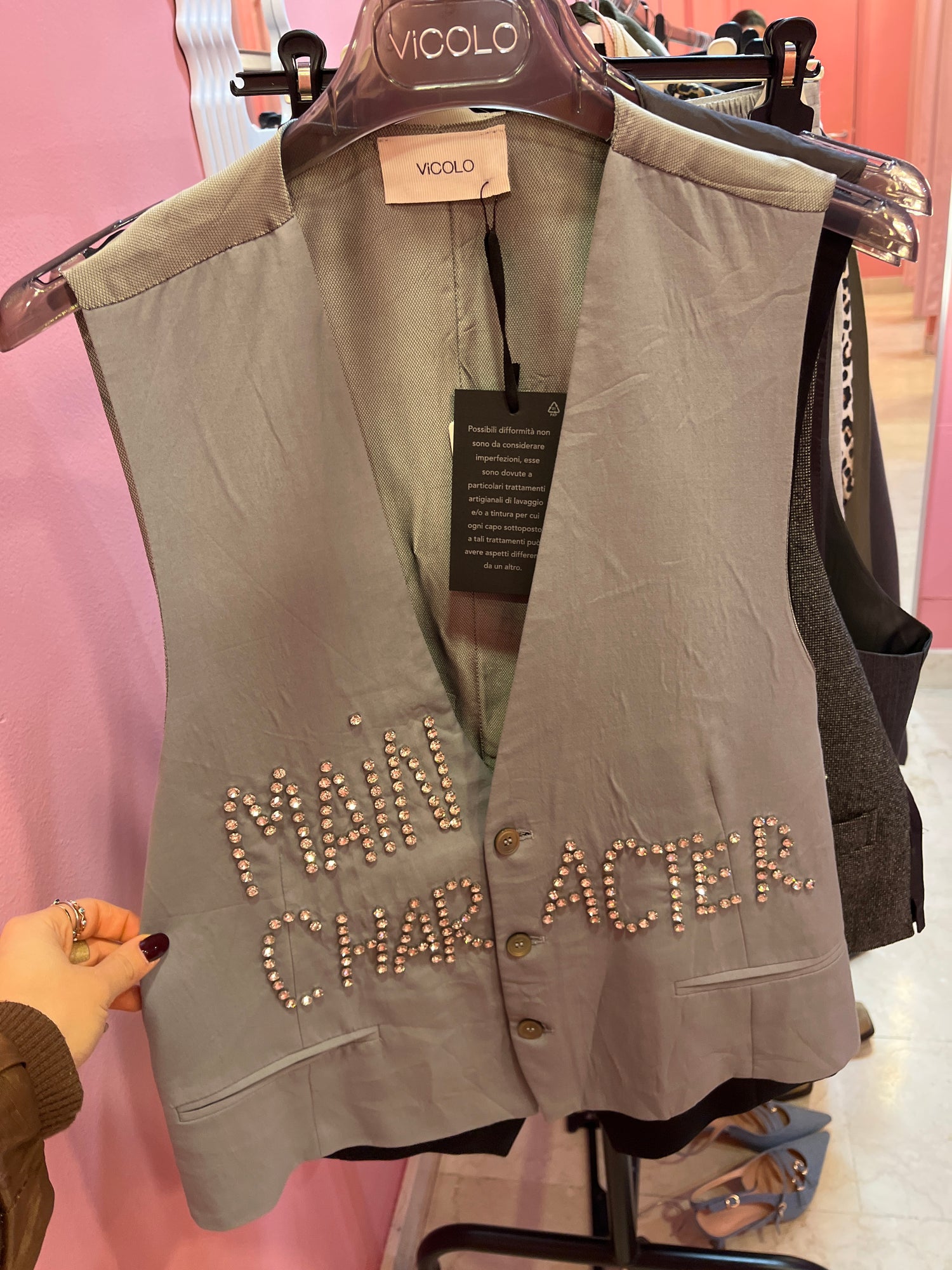 Gilet “Main Character” VICOLO