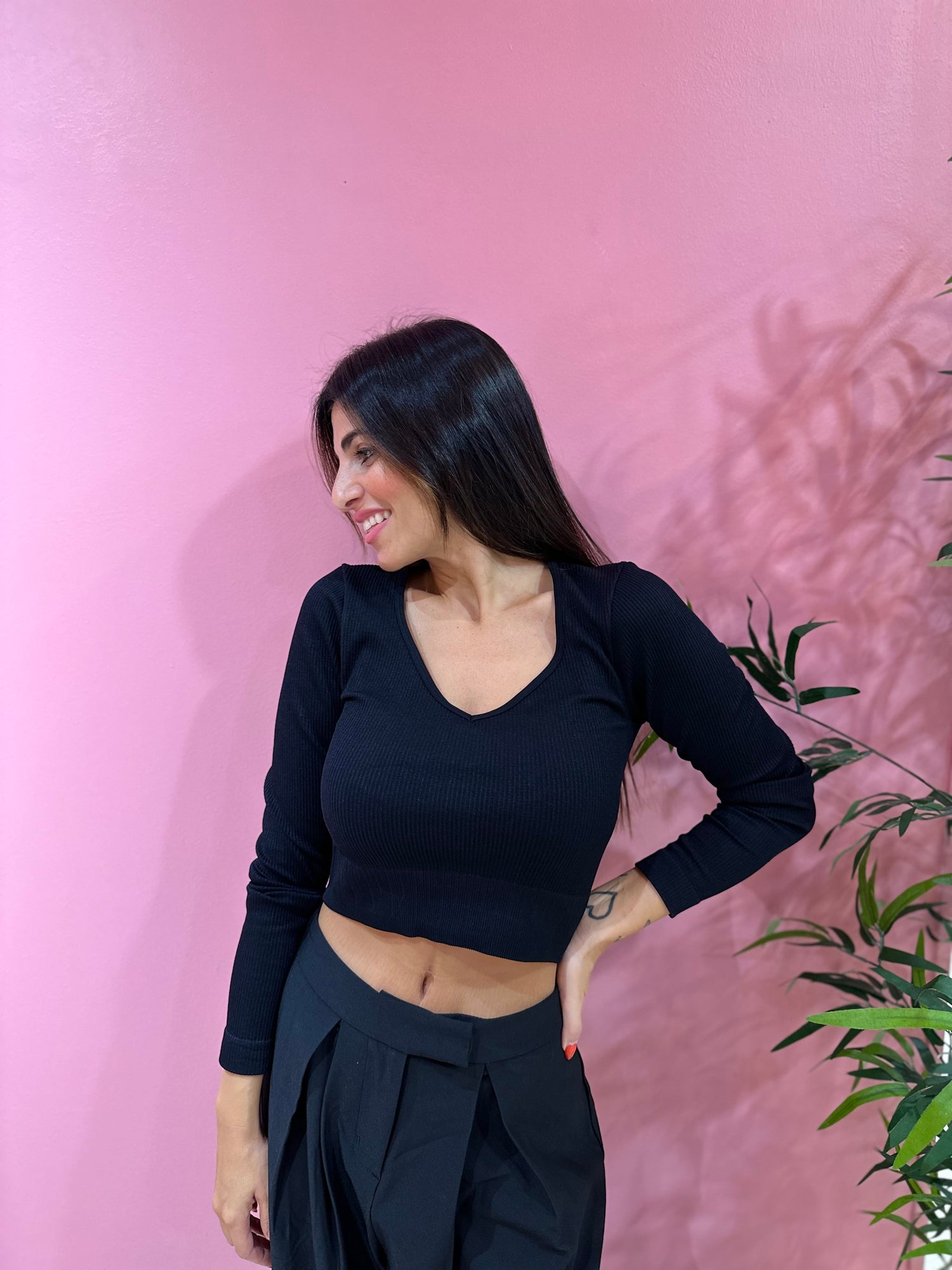 Maglia crop “Marzia” LIP