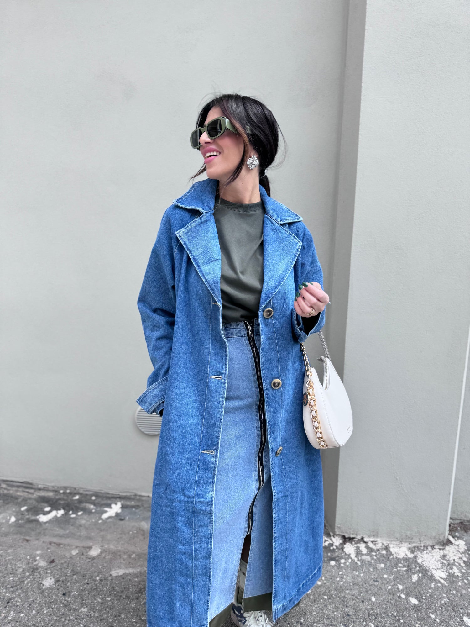 Trench in Denim “Malou” ONLY
