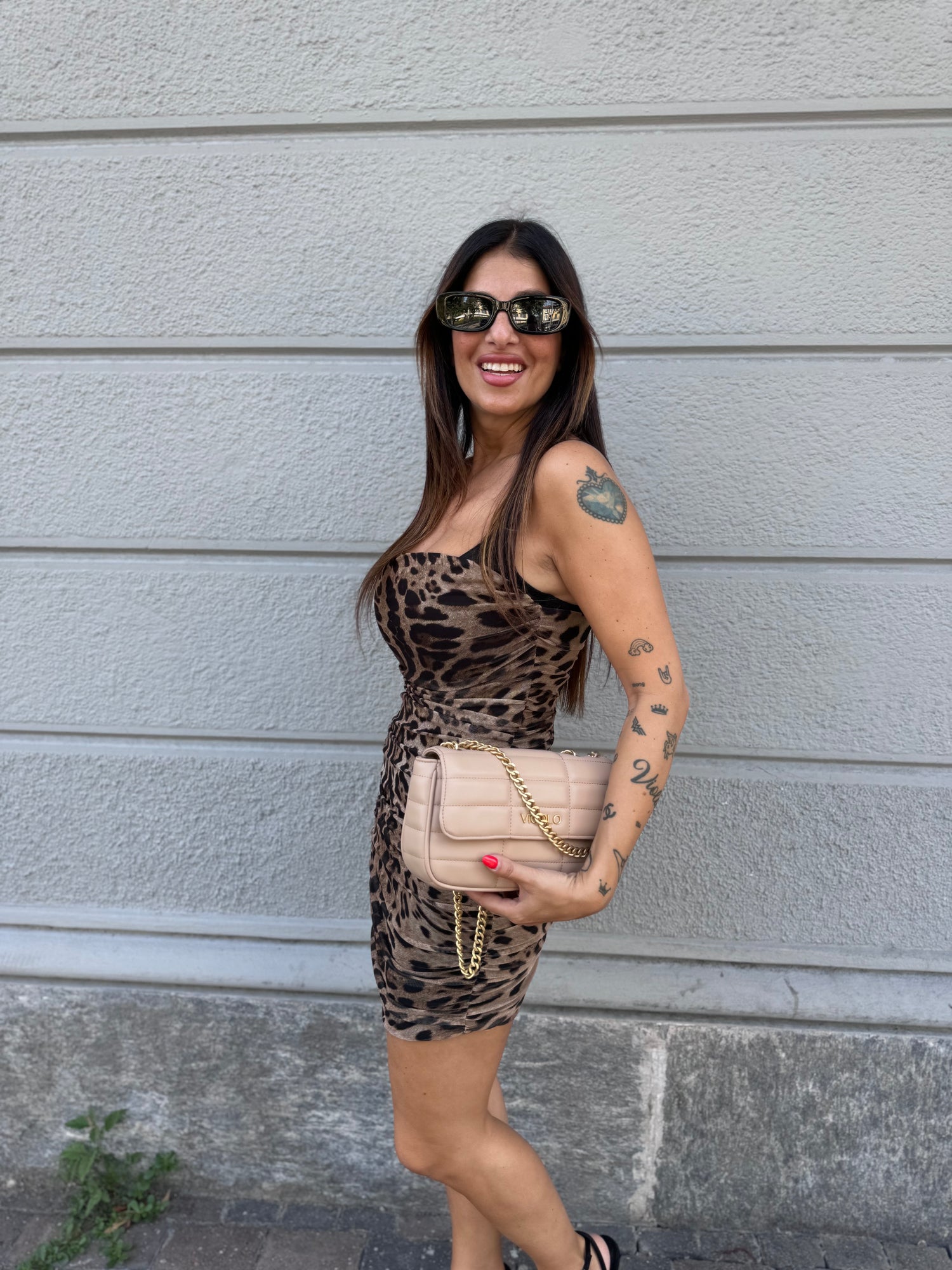 Abito mini Leopard LUMINA