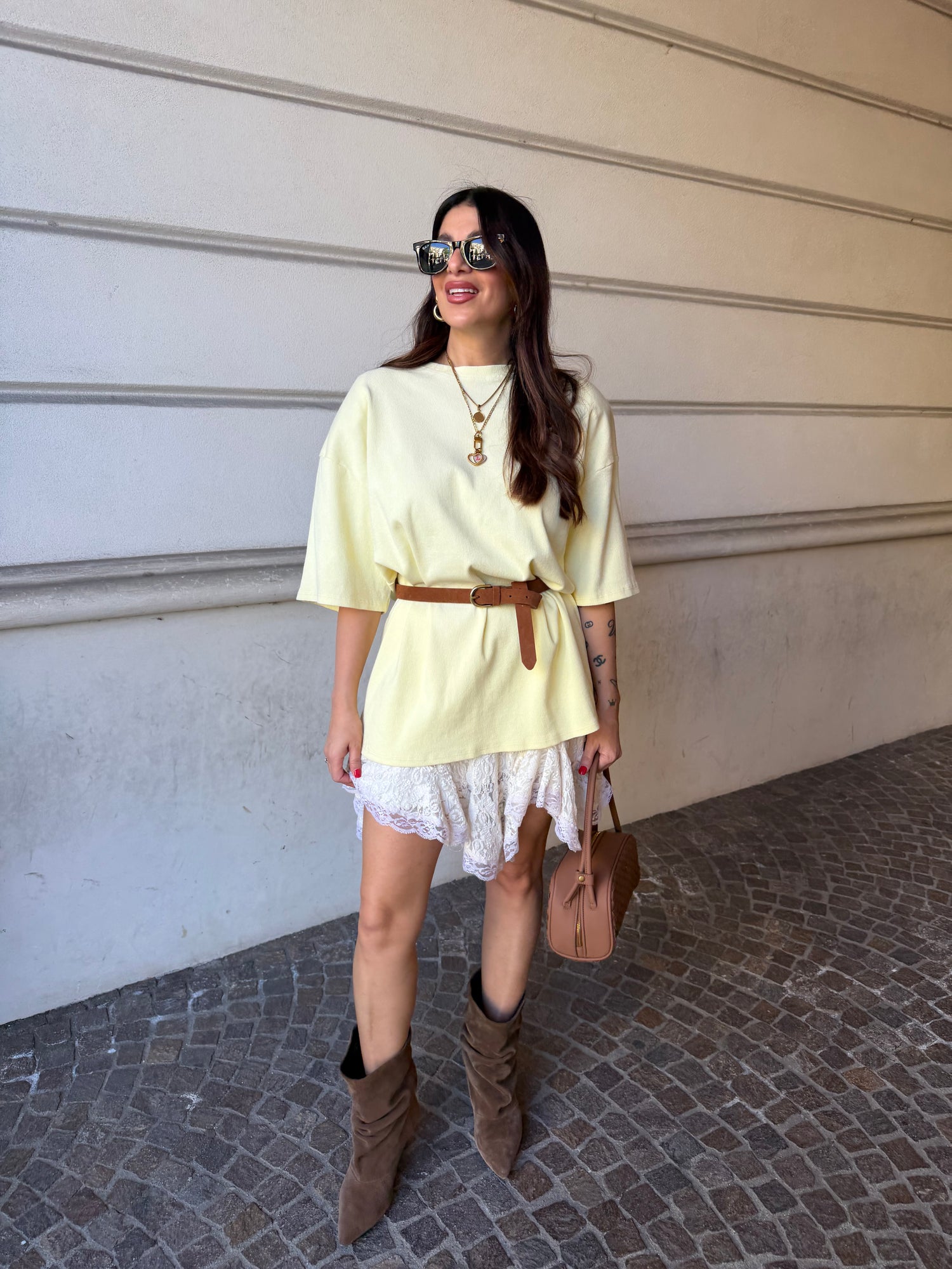 Gonna volants pizzo HAVE ONE