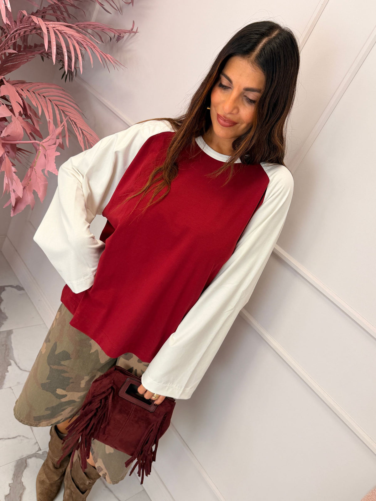 Maglia long sleeve Double HAVE ONE