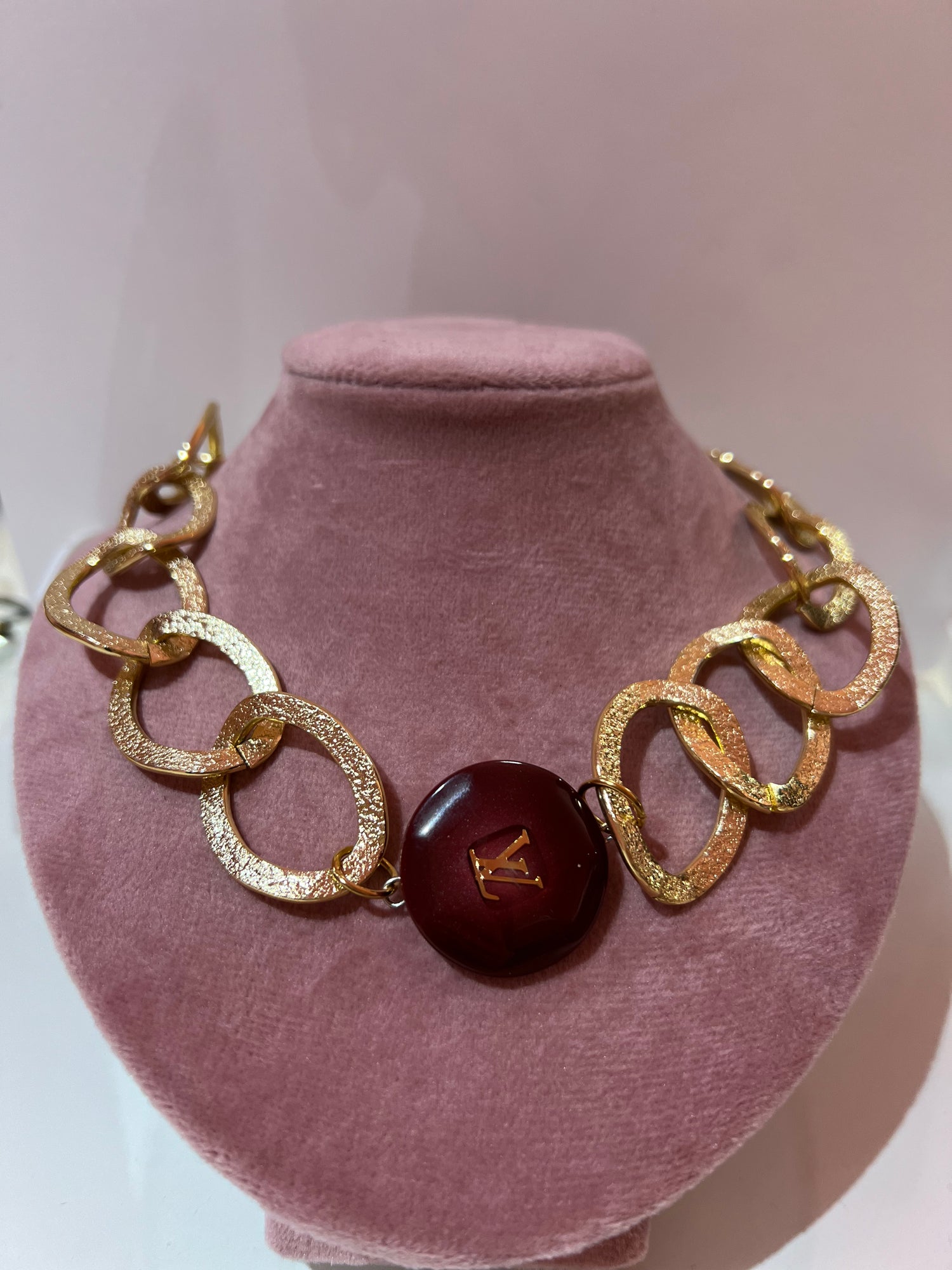 Collana “Bottone” vintage Gold LIP