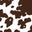COW PRINT MARRONE