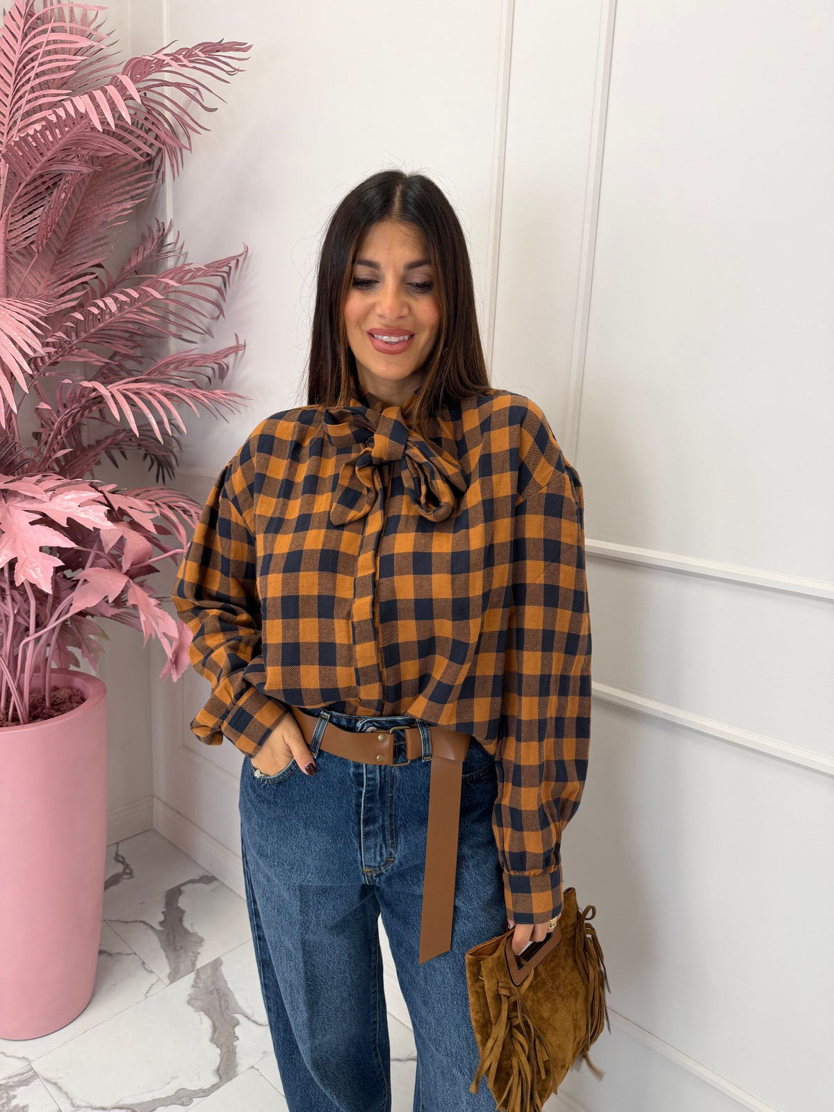 Camicia con fiocco Bonnie COMPANIA FANTASTICA