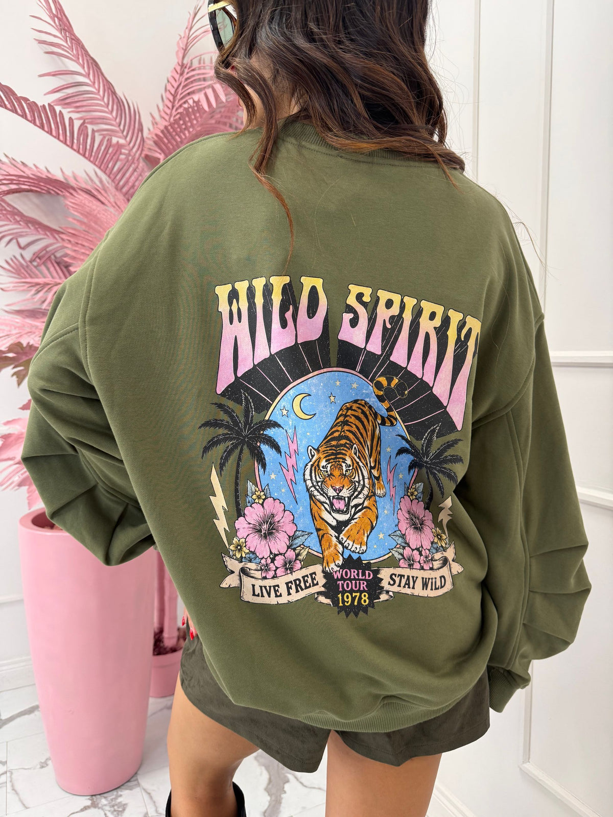 Felpa Wild spirit VICOLO