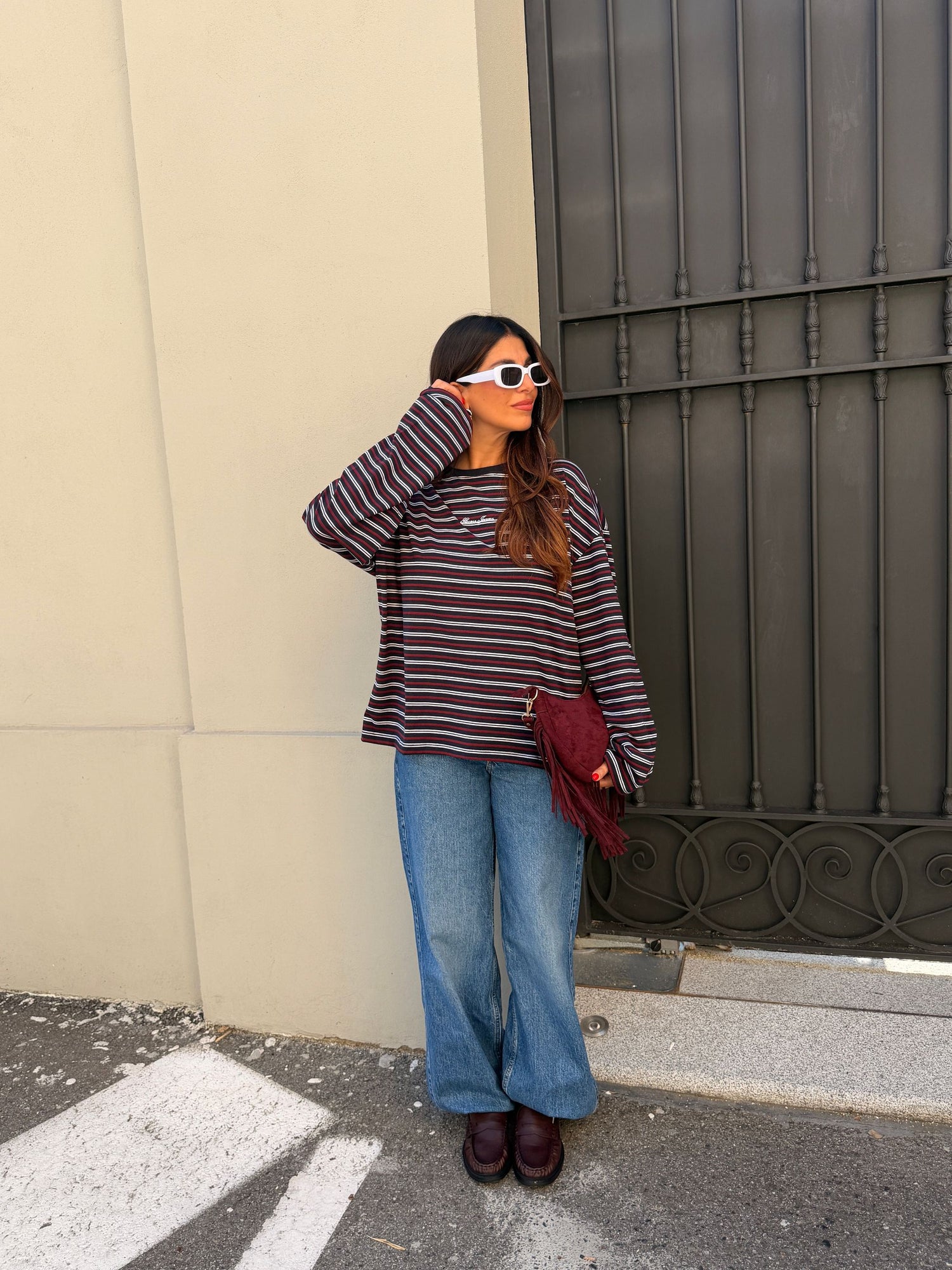 Jeans wide leg GUESS JEANS