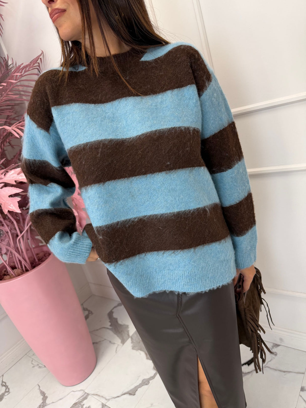 Maglione a righe Sky COMPOSIZIONE FANTASTICA