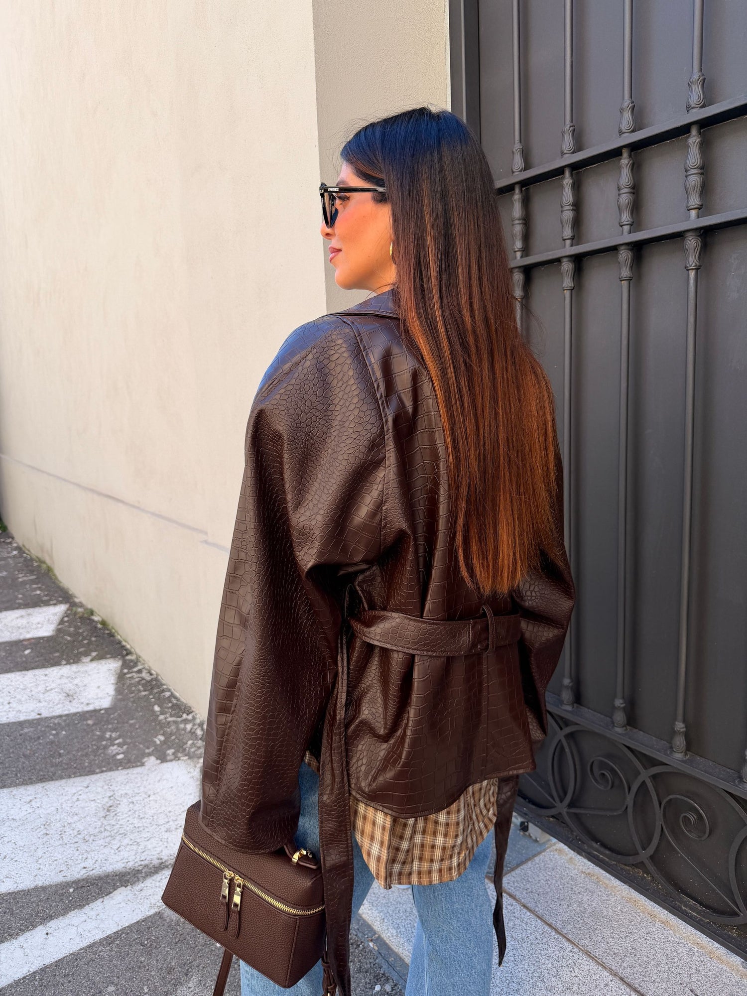 Giacca ecopelle cocco HAVEONE