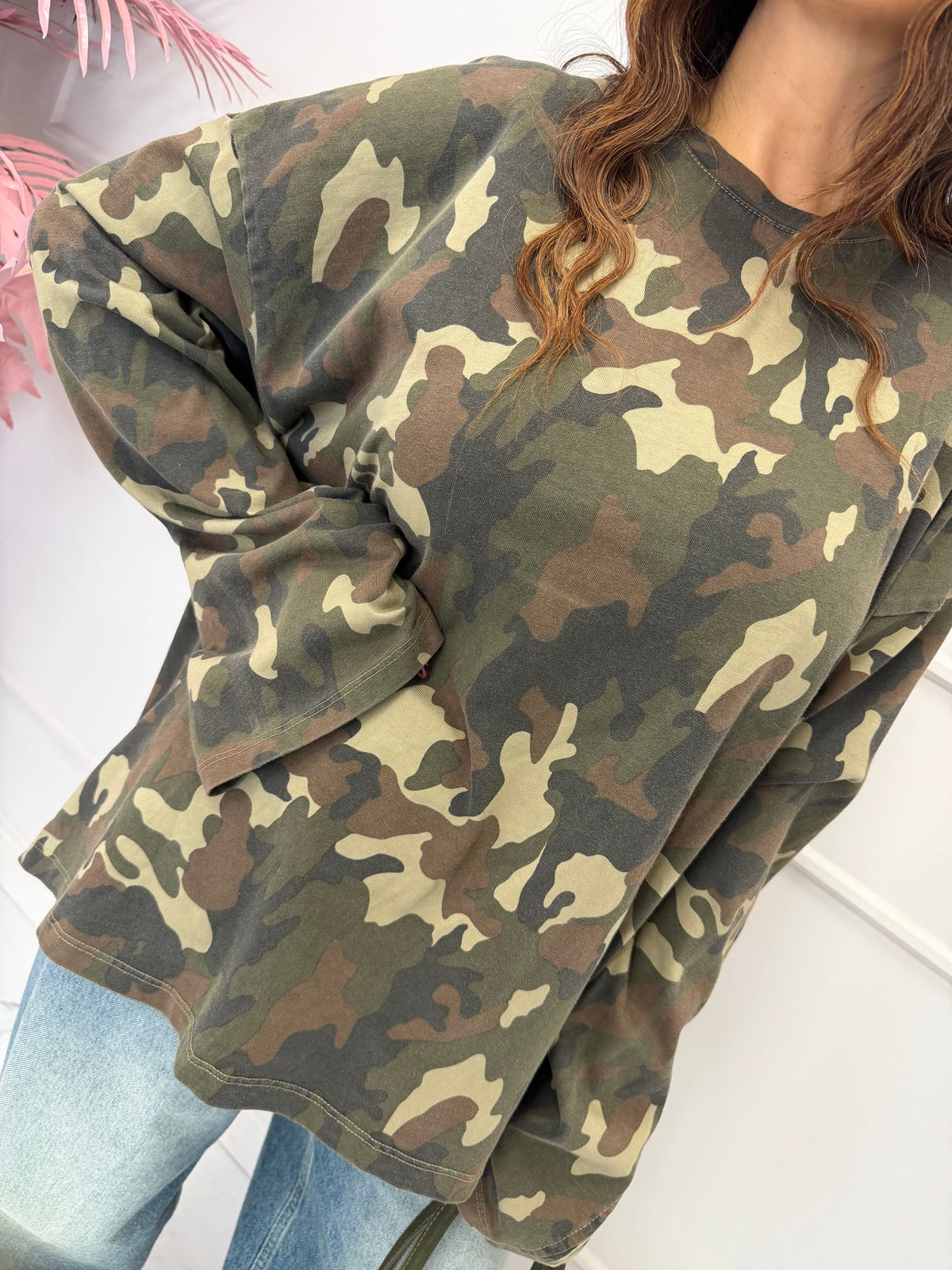 Maglia longsleeve lunga Camouflage LUMINA