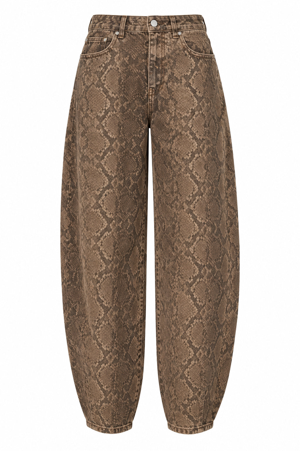 Jeans balloon pitonato HAVEONE