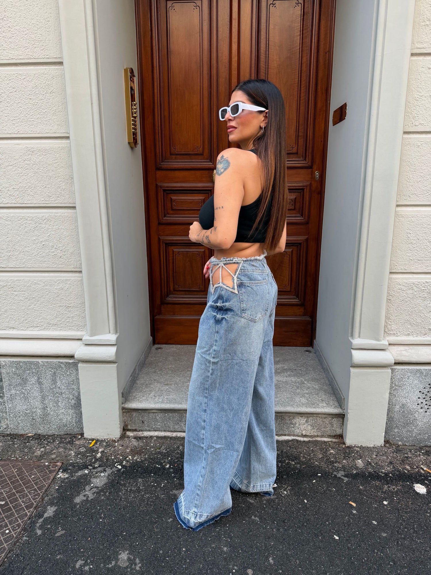 Jeans strass Stella LIP