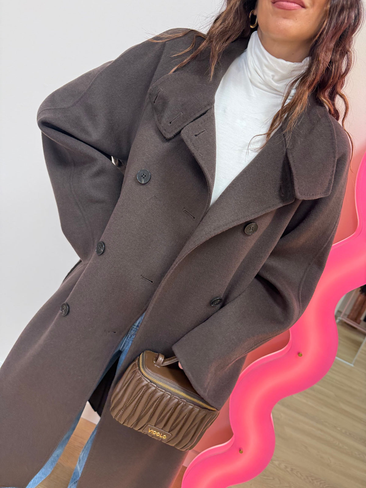 Cappotto collo alto Alma VICOLO