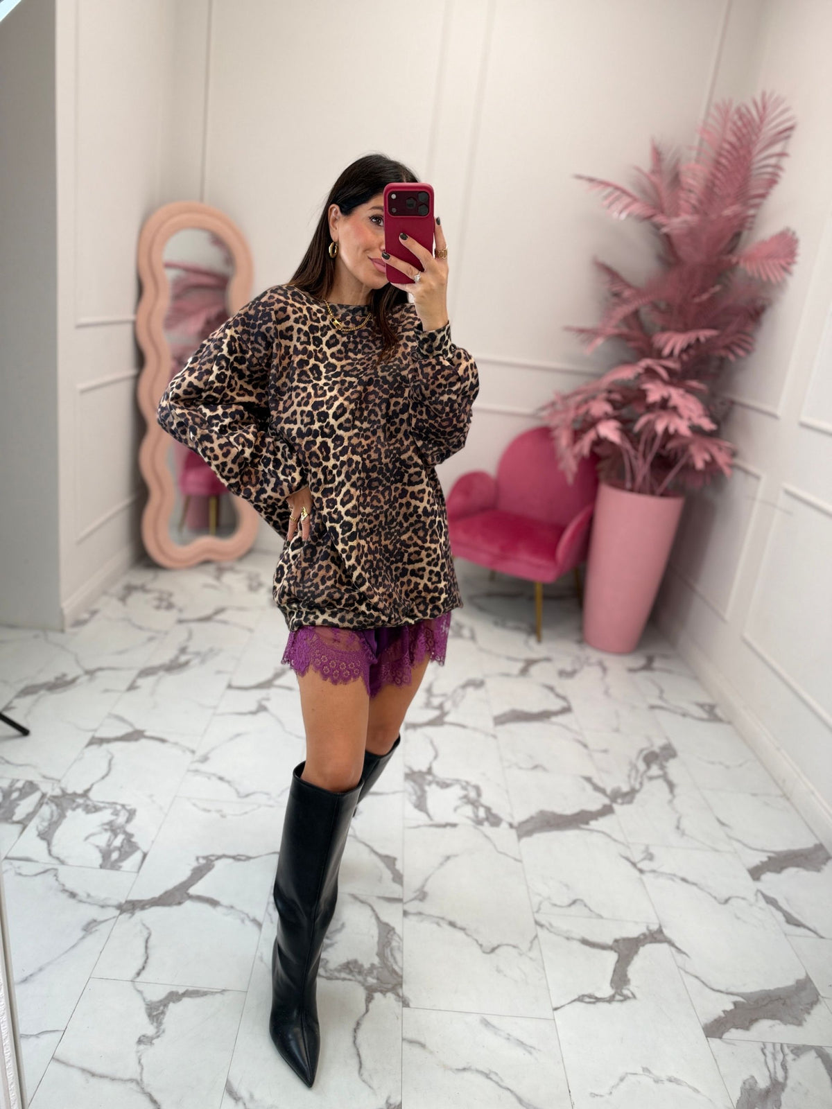 Shorts raso e pizzo HAVEONE