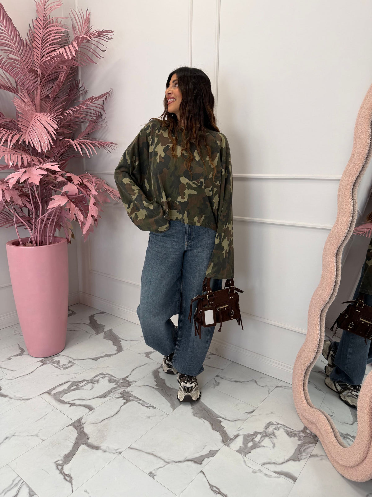 Maglia long sleeve camouflage LUMINA