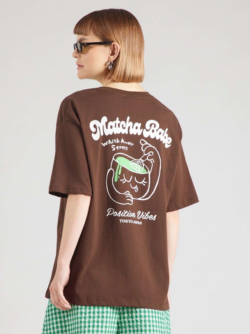 T-shirt Millow Matcha JJXX