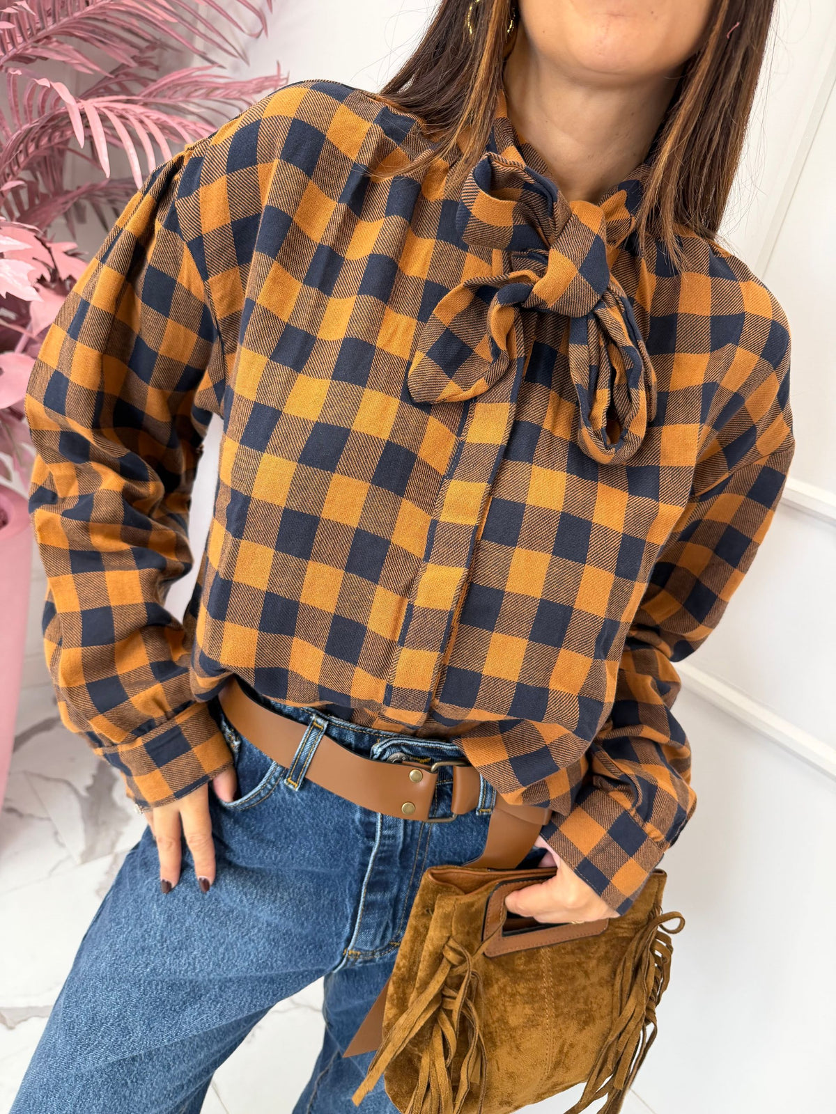 Camicia con fiocco Bonnie COMPANIA FANTASTICA