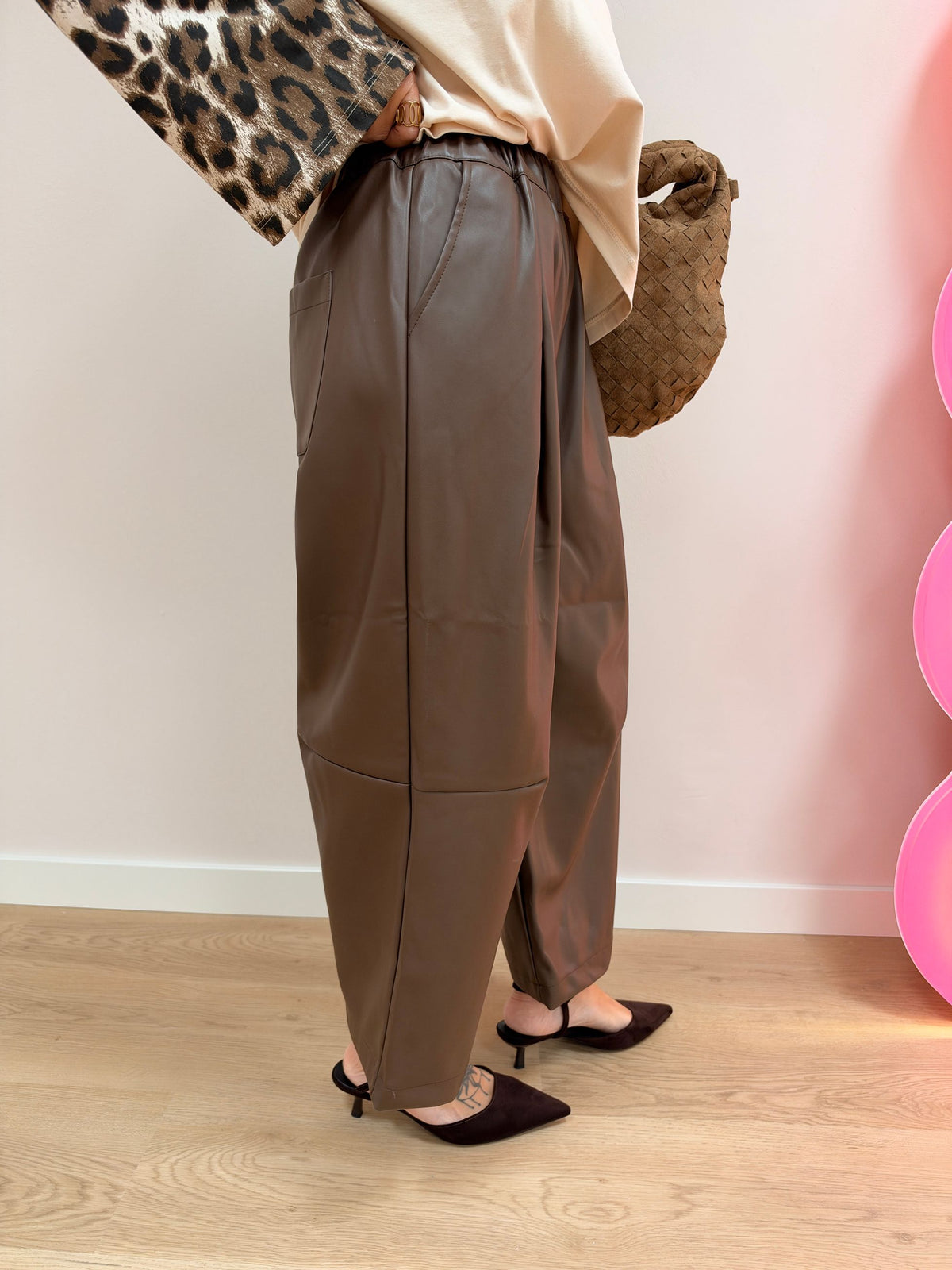 Pantalone ecopelle Margot GLAMOROUS
