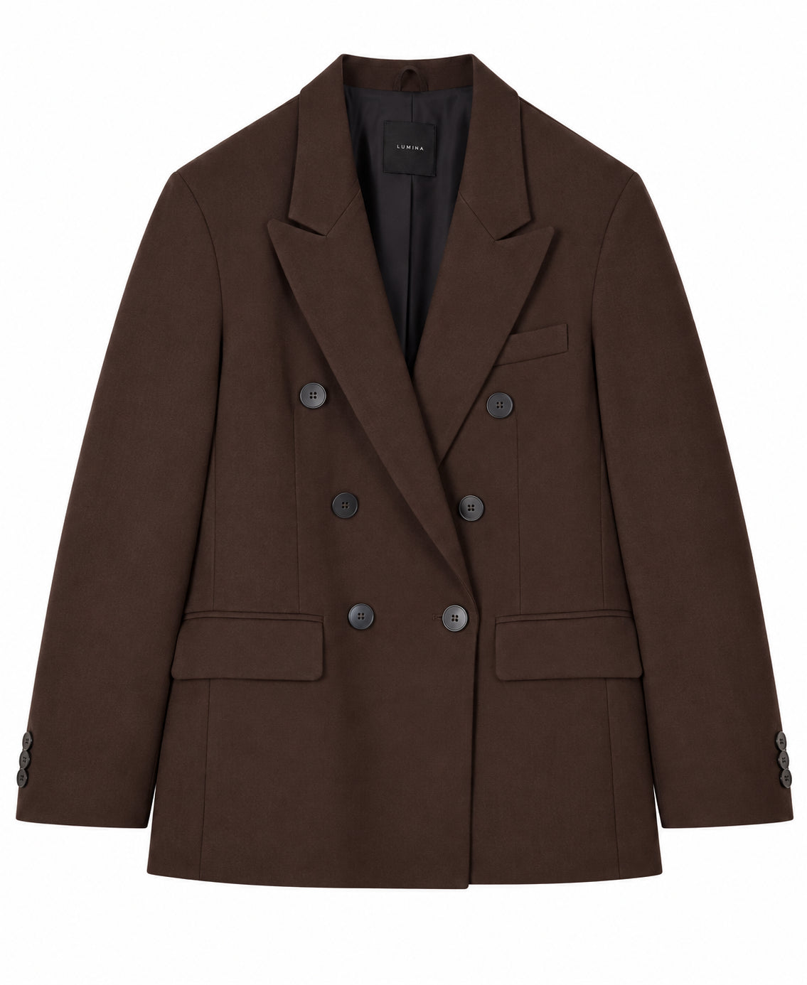 Blazer doppiopetto over LUMINA