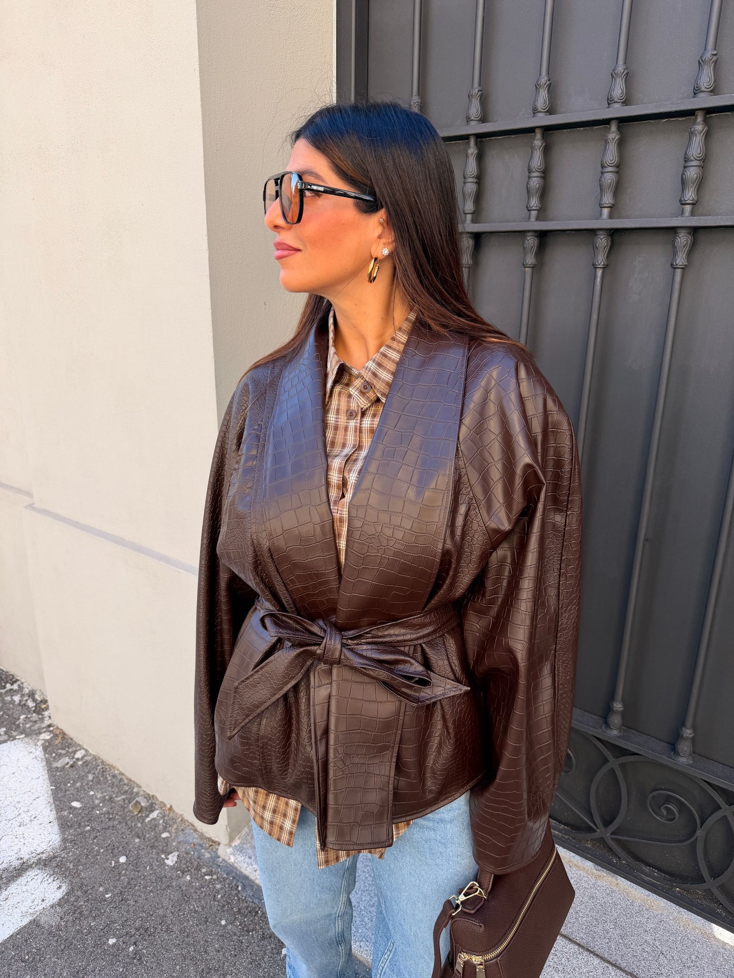 Giacca ecopelle cocco HAVEONE