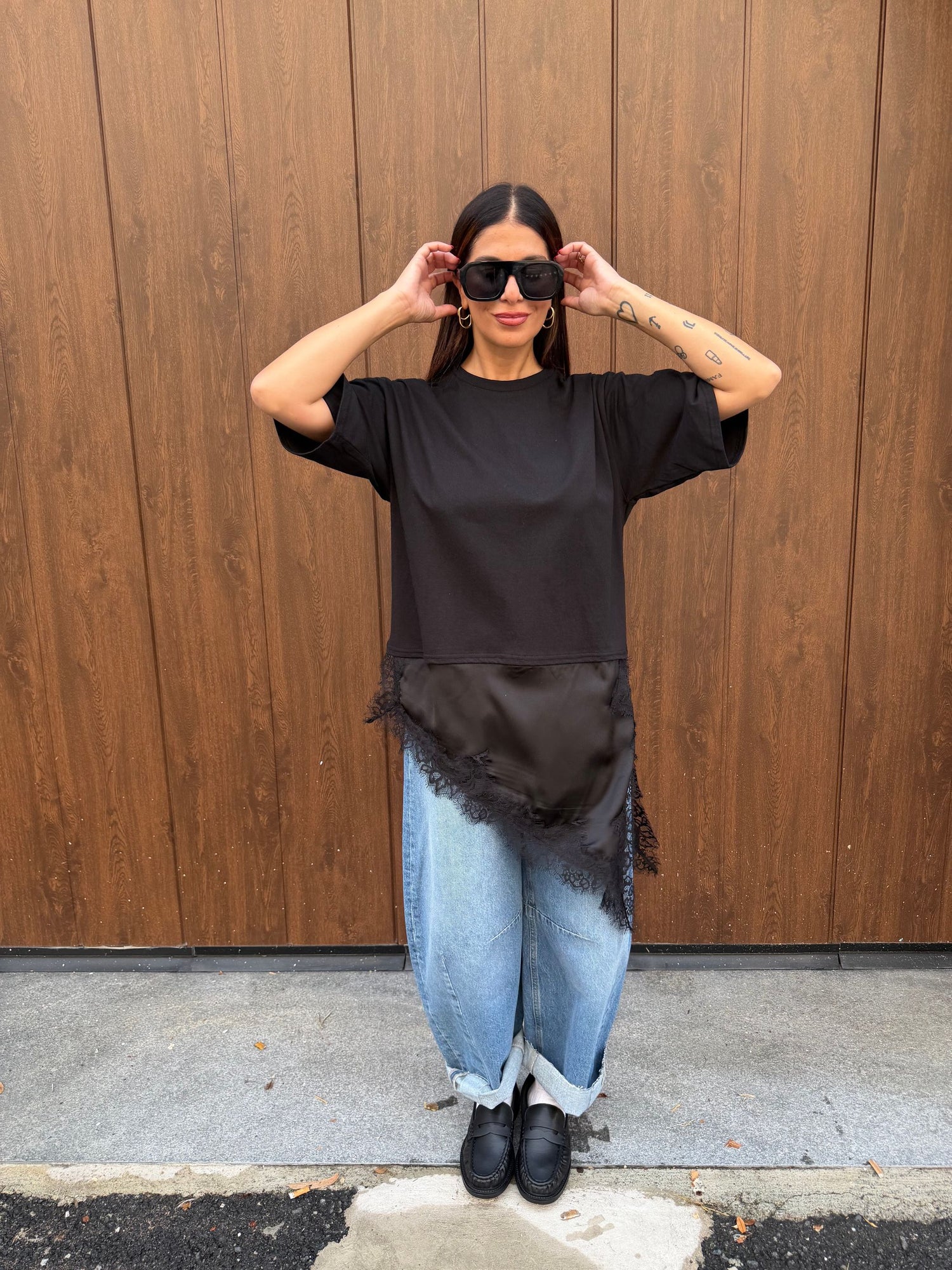 T-shirt combinata Madelyn ONLY
