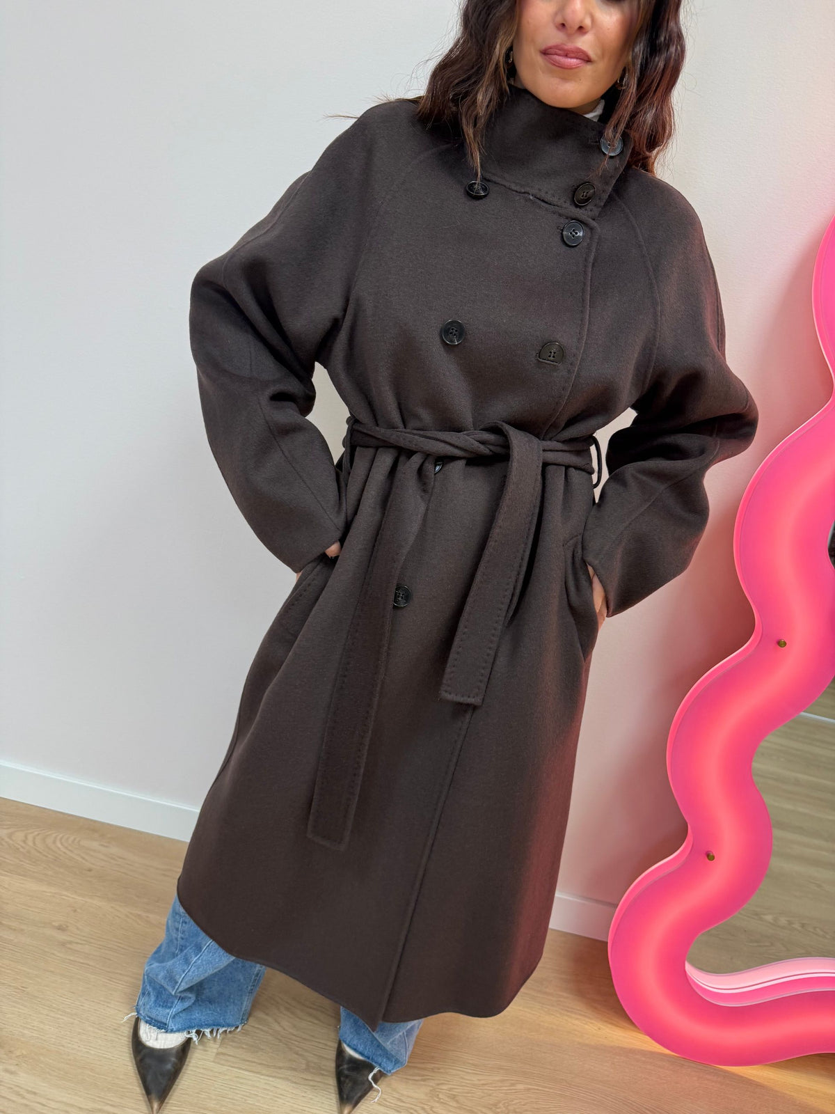 Cappotto collo alto Alma VICOLO