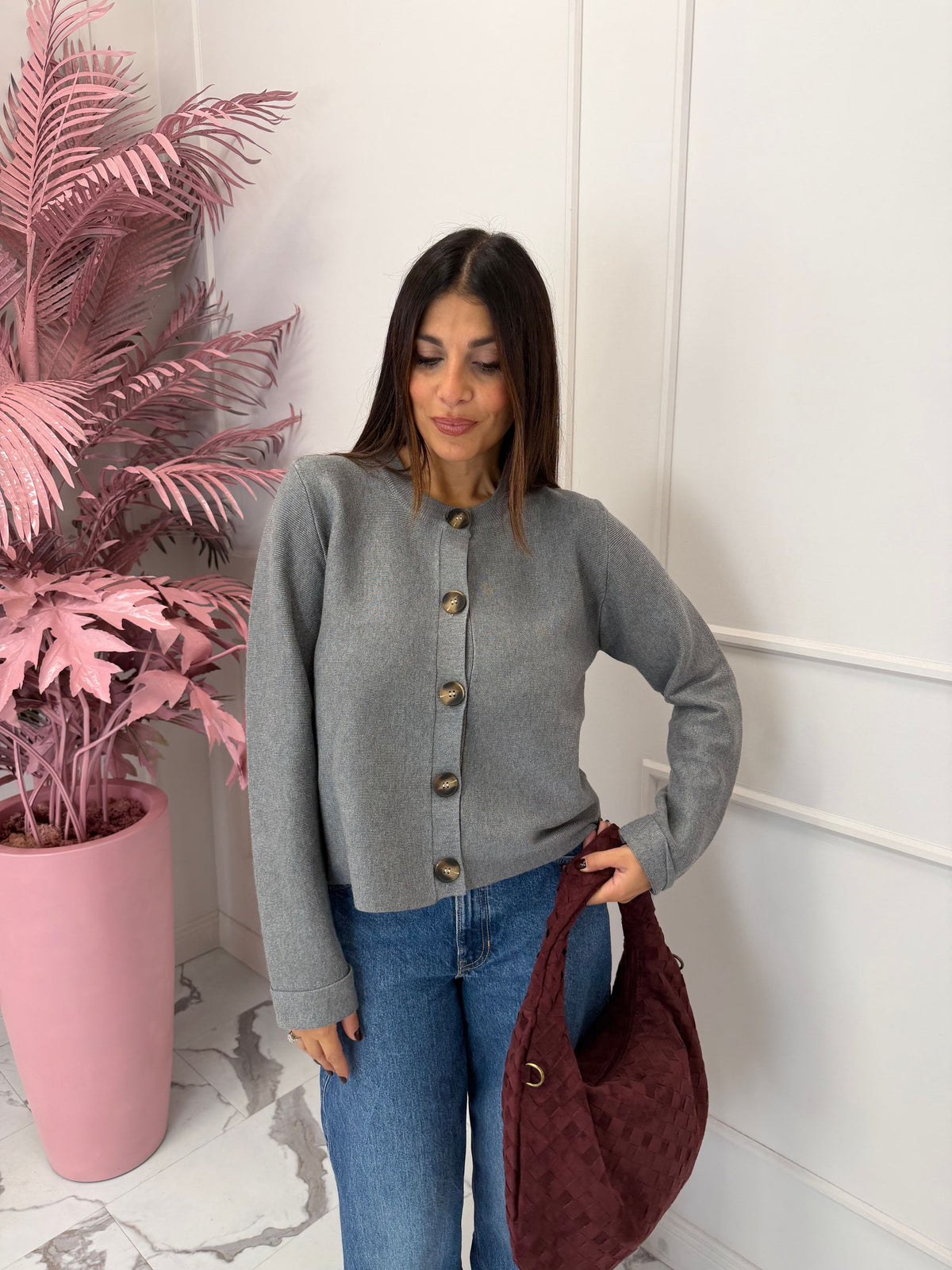 Cardigan con bottoni COMPANIA FANTASTICA