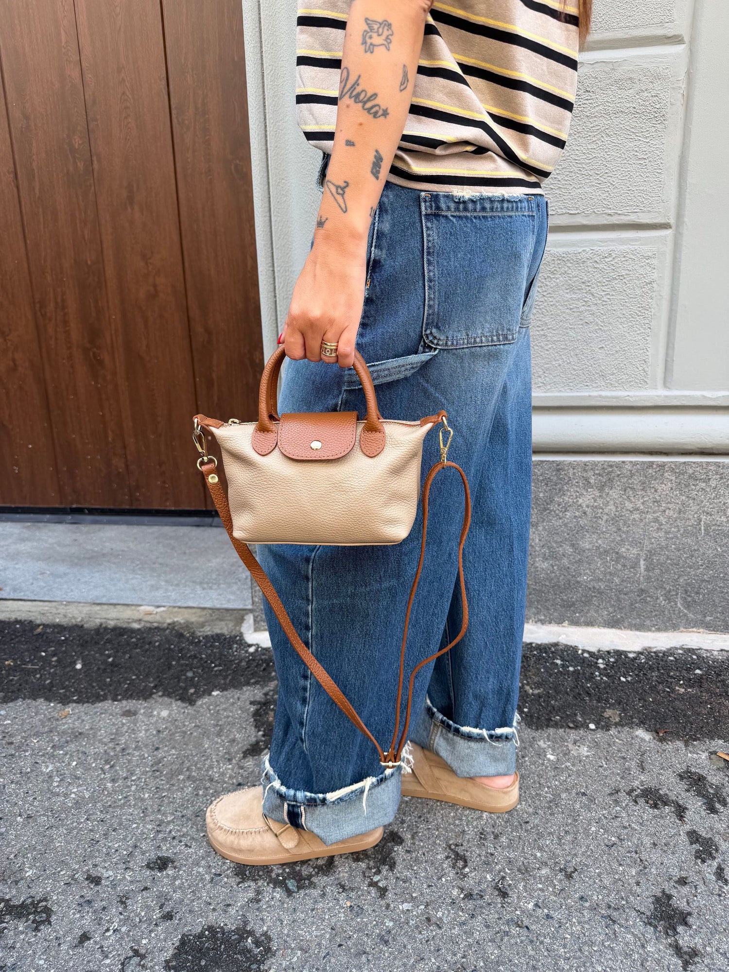 Borsa pelle Romy LIP