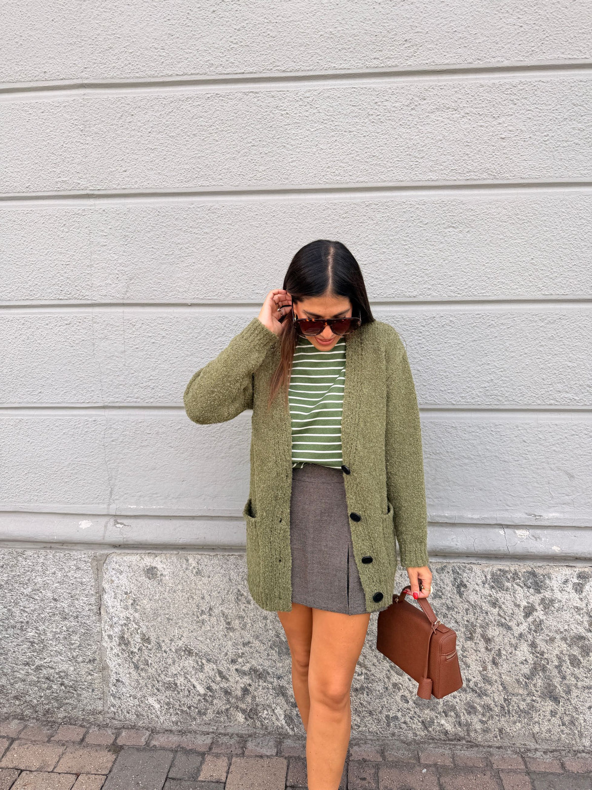 Cardigan lungo in maglia COMPANIA FANTASTICA