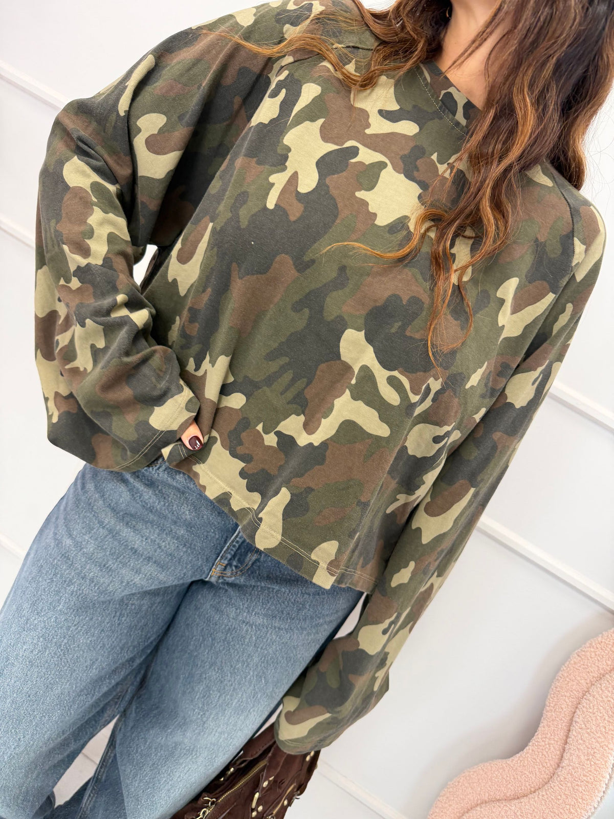 Maglia long sleeve camouflage LUMINA