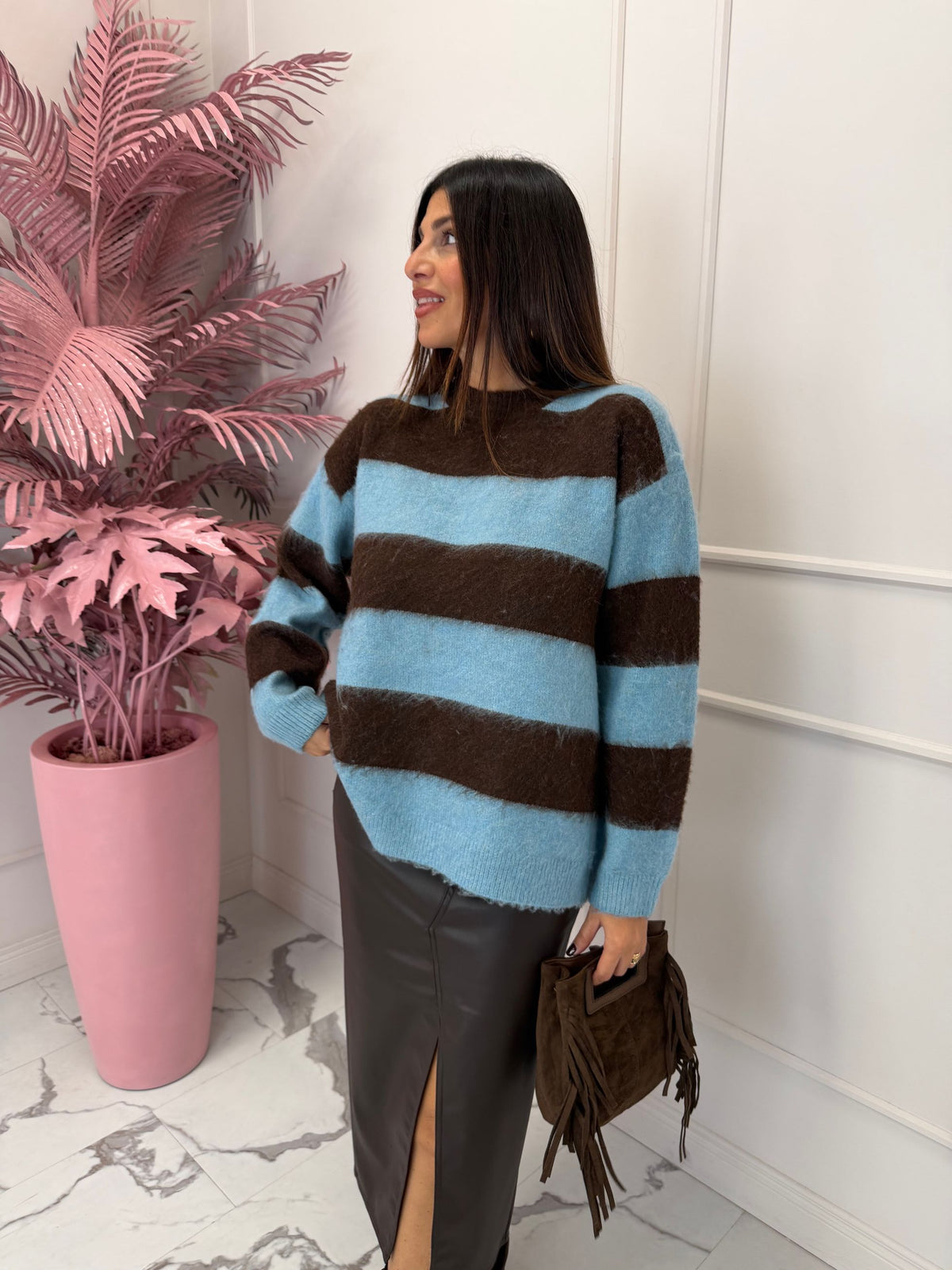 Maglione a righe Sky COMPOSIZIONE FANTASTICA