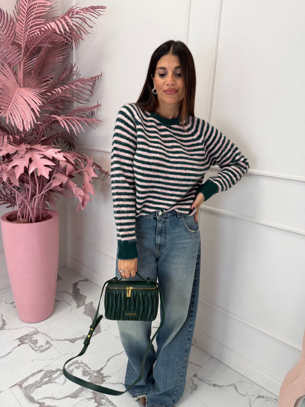 Maglione a righe Candy COMPANIA FANTASTICA