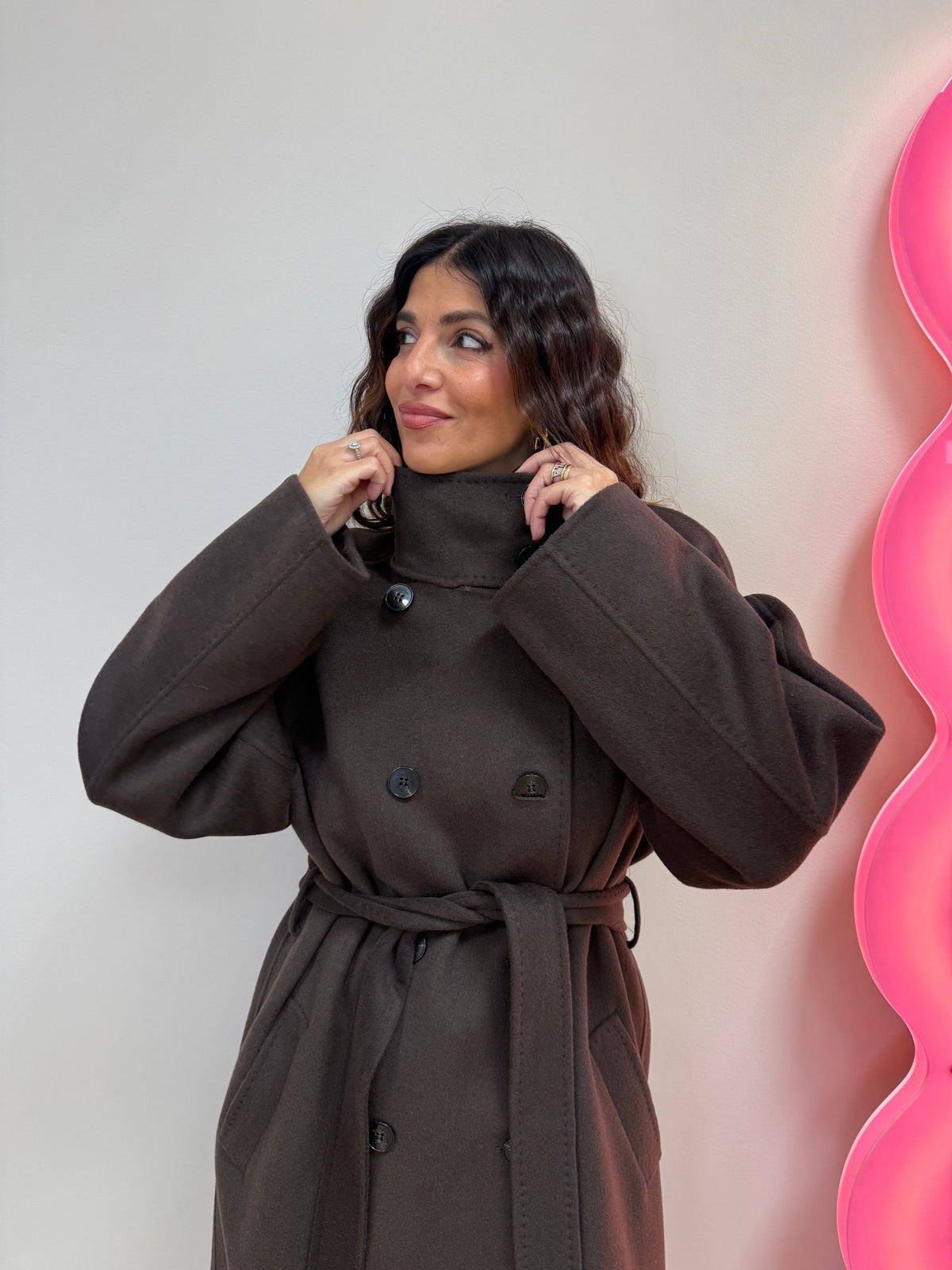 Cappotto collo alto Alma VICOLO