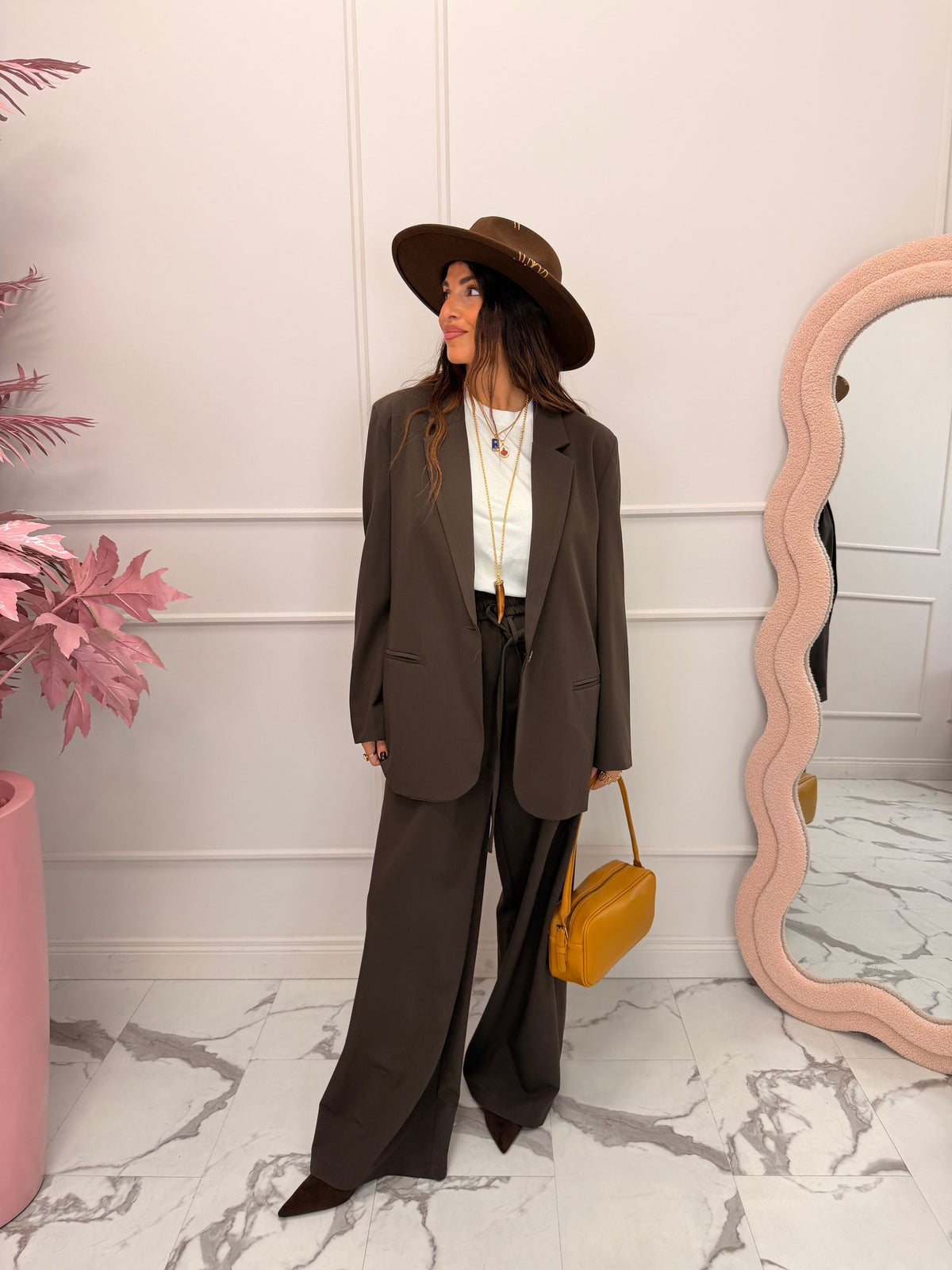Pantalone con coulisse Volant VICOLO