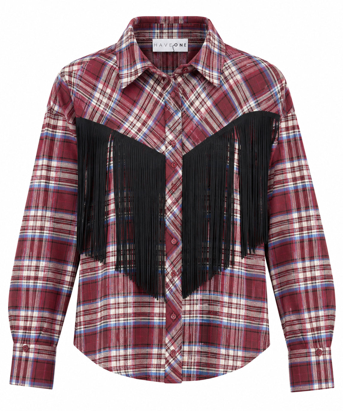 Camicia quadri frange HAVEONE