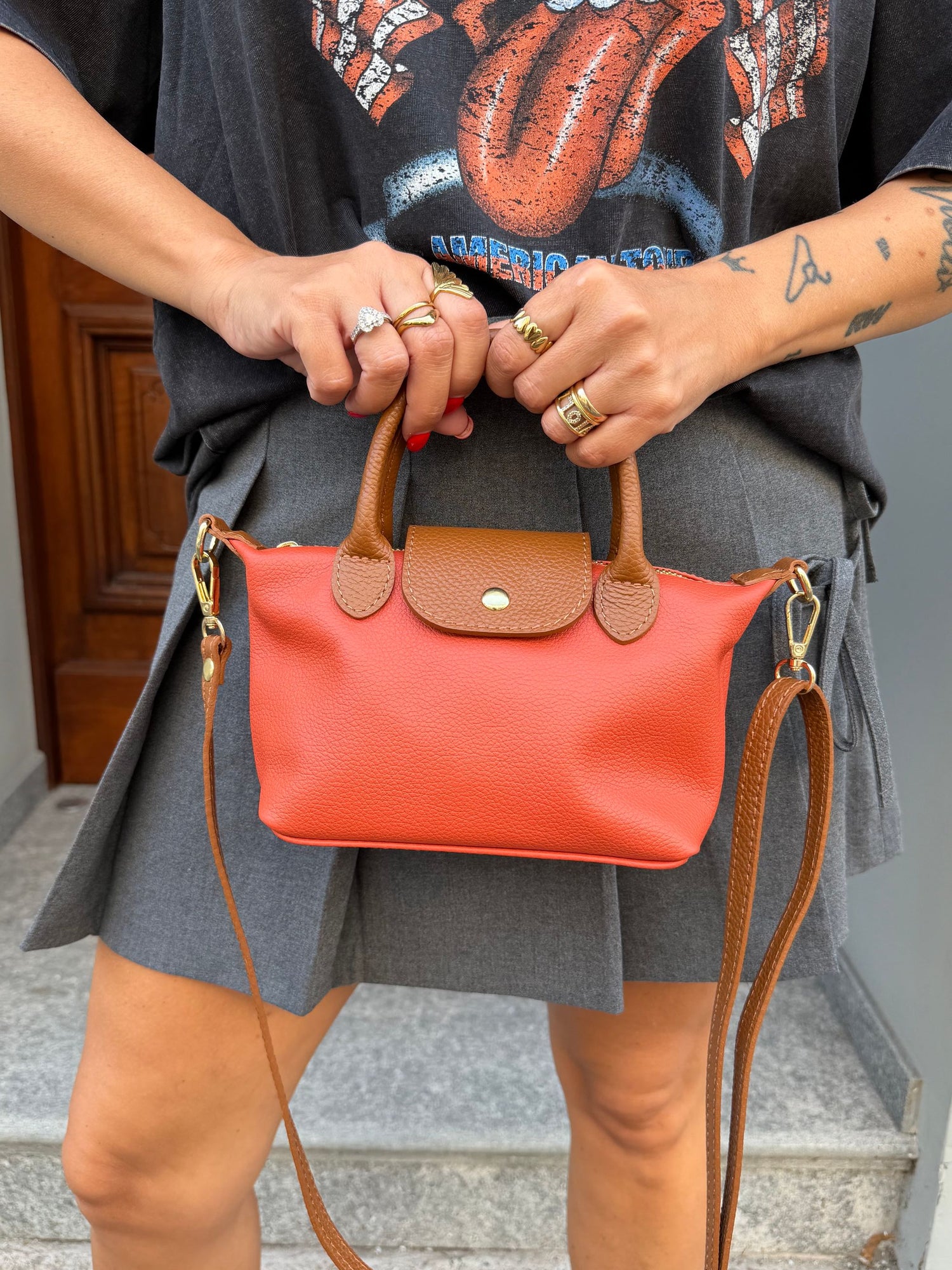 Borsa pelle Romy LIP