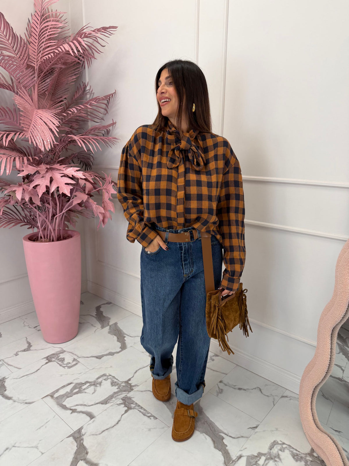 Camicia con fiocco Bonnie COMPANIA FANTASTICA