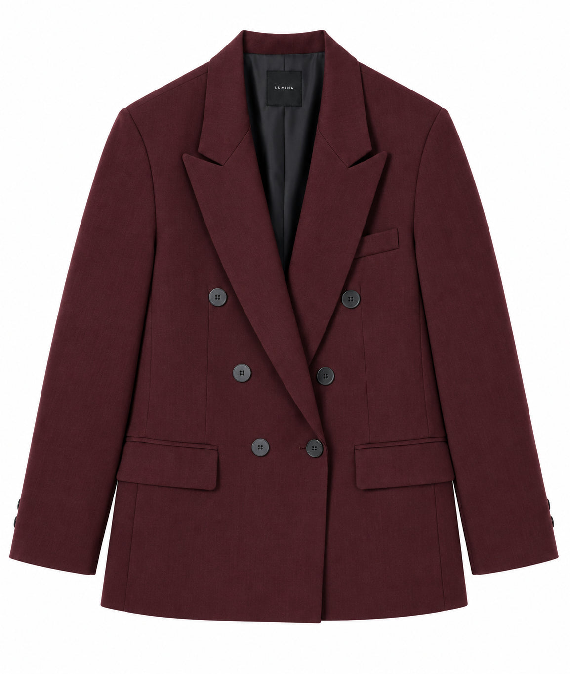 Blazer doppiopetto over LUMINA