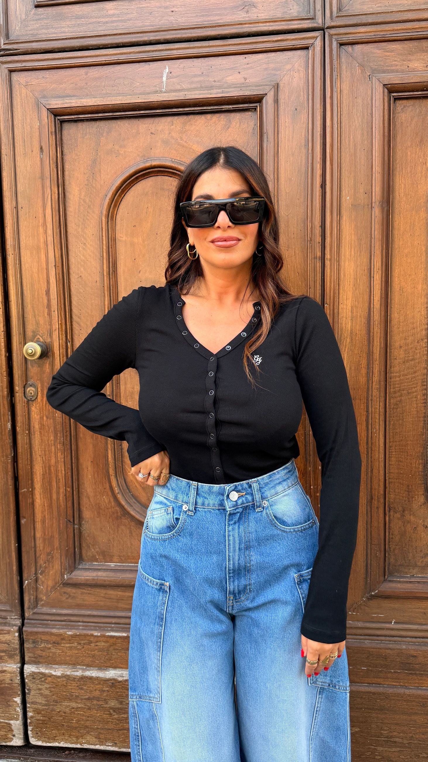 Maglia serafina costine GUESS JEANS