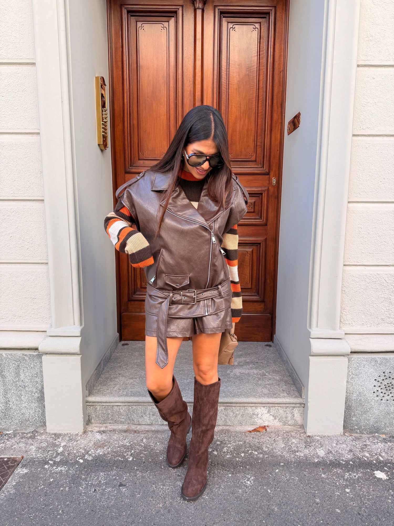 Gilet over ecopelle HAVEONE