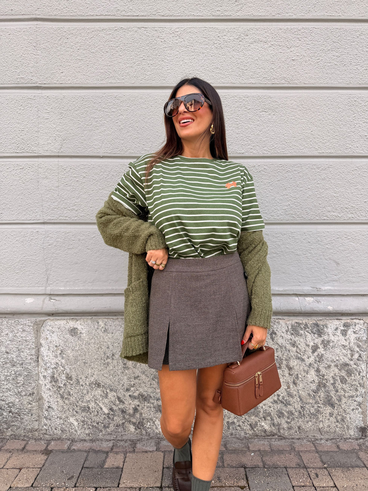 T-shirt cotone righe COMPANIA FANTASTICA