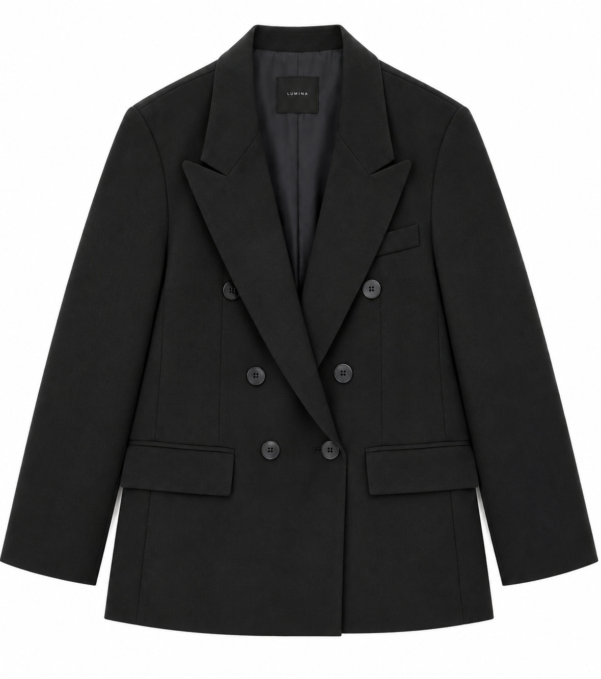Blazer doppiopetto over LUMINA