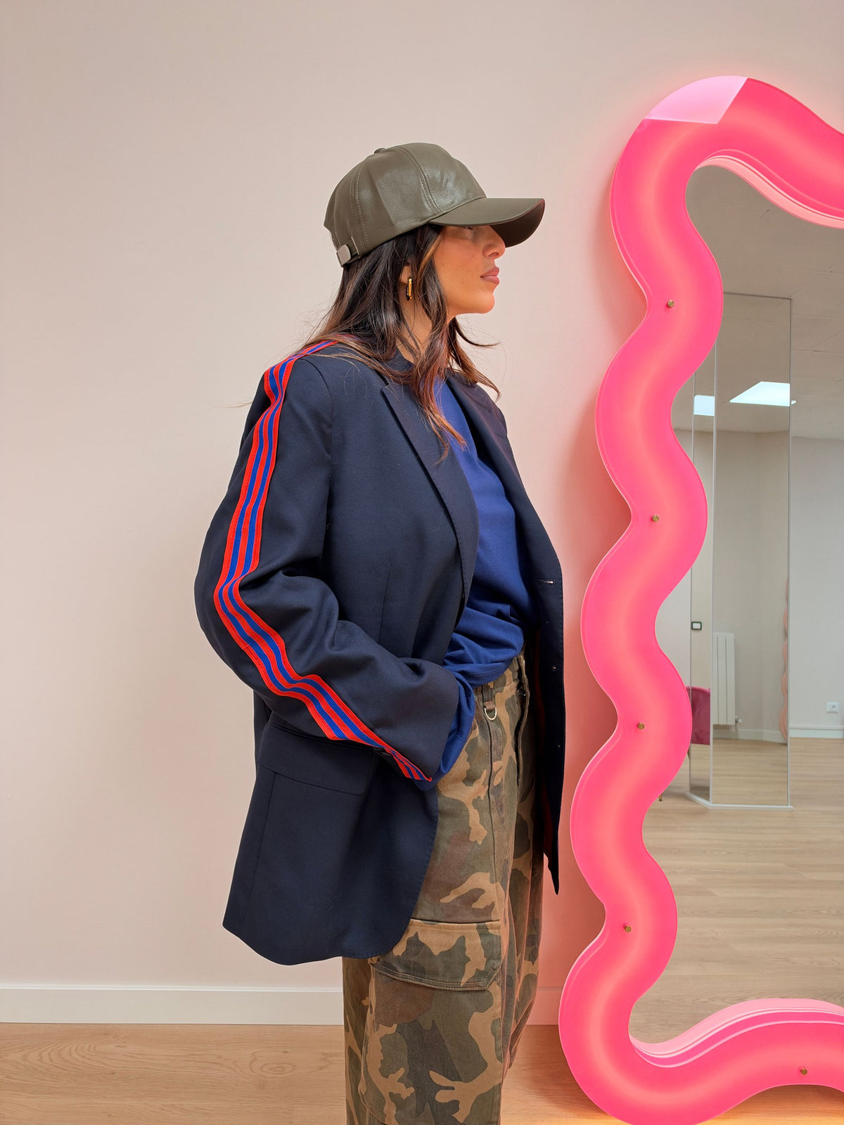 Cappello con visiera ecopelle Ryder LIP
